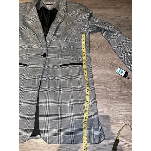 Tommy Hilfiger - Plaid One-Button Elbow-Patch Blazer/16/NWT - Picture 6 of 11